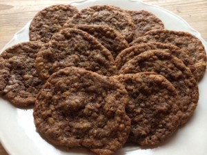 Nutella choc chip cookies 16